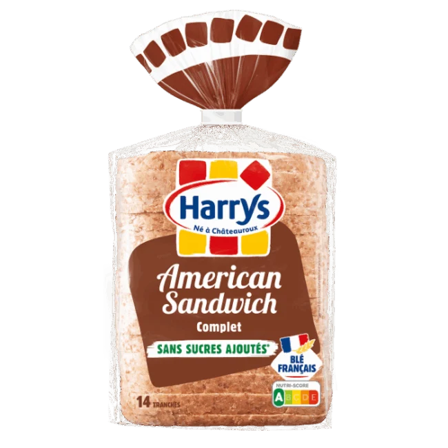 Pain de mie Harry's American Sandwich Complet